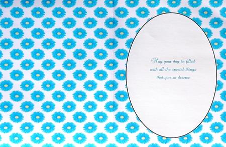 Teal Gerbra Insert by Selina Dittmann