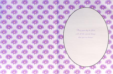 Purple Gerbra Insert by Selina Dittmann
