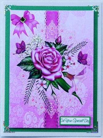 Beautiful Pink Flowers A4 by Selina Dittmann