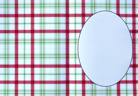 Red and Green Check Insert 2 by Selina Dittmann
