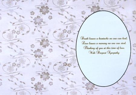 Sun Faded Floral Insert Oatmeal by Selina Dittmann