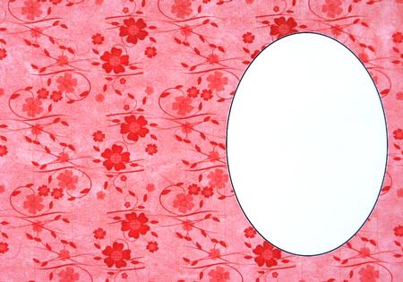 Sun Faded Floral Insert Red by Selina Dittmann