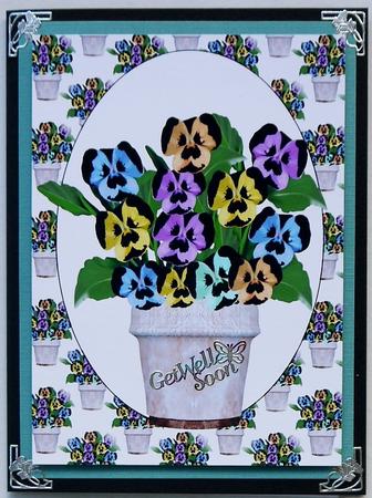 Flower Vase Topper 3 by Selina Dittmann
