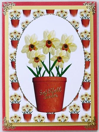 Flower Vase Topper 4 by Selina Dittmann