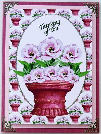Floral Vase Topper 5 by Selina Dittmann