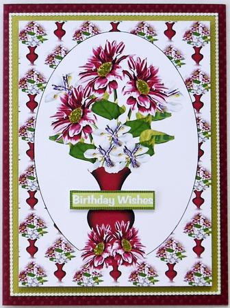 Flower Vase Topper 1 by Selina Dittmann