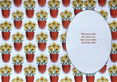 Floral Vase Insert 4 by Selina Dittmann