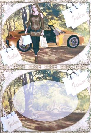 Been Shopping in My Car - Born to Shop Insert by Selina Dittmann