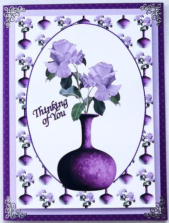 Flower Vase Topper 2 by Selina Dittmann