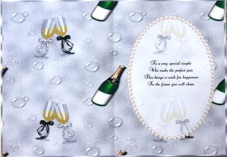 Champagne Celebration, Lace Pearl Insert by Selina Dittmann