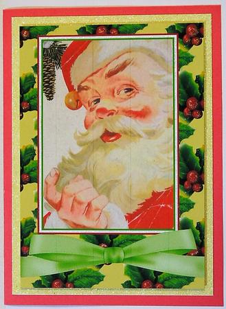 Santa and Card Front by Selina Dittmann
