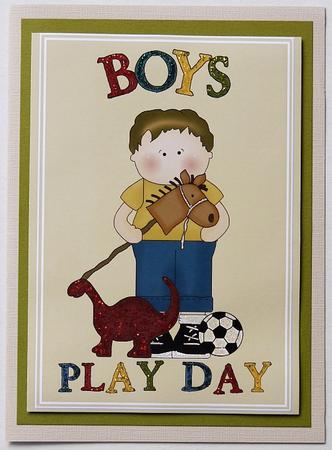 A4 Boys Play Day by Selina Dittmann
