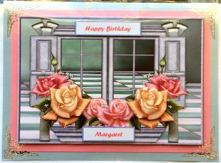 Window & Roses by Selina Dittmann