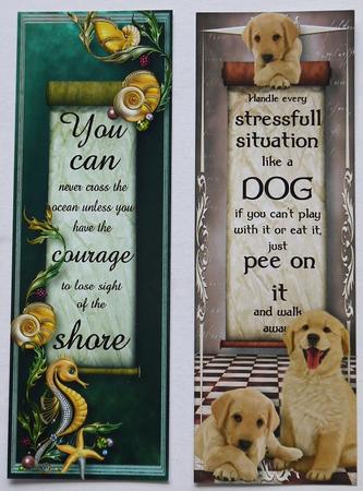 2 Large Dl Inspiration Toppers - Handle Every Stressfull -  by Selina Dittmann
