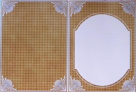 Vtea Checked Fashion Base 7x5in Folded Insert by Selina Dittmann