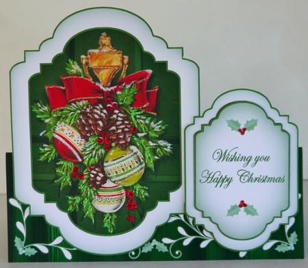 Door Knocker Large Fancy Stand Up Card N Envelope Kit by Selina Dittmann