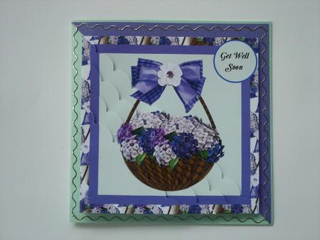 Get Well Soon Flower Basket by Selina Dittmann