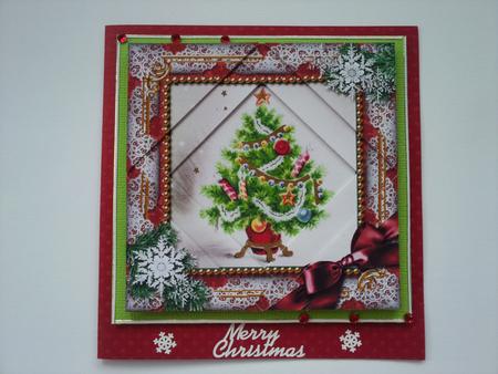 The Tree Snow 5inch Triangle Edge Spiral Stacker by Selina Dittmann