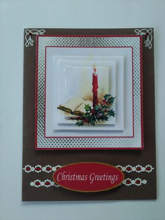 Christmas Candles Seasons Greetings Christmas Greetings by Selina Dittmann