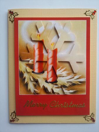 Shaped Pyramid Candles for Christmas by Selina Dittmann