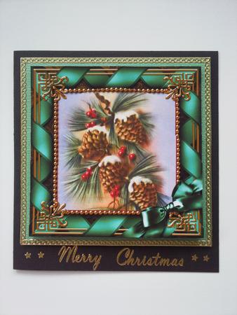 Pinecones One Edge Round Bottom Stacker by Selina Dittmann