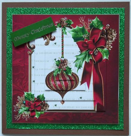 The Christmas Bauble Square Pyramid by Selina Dittmann