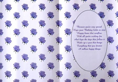 Heirloom Rose Blue Insert by Selina Dittmann