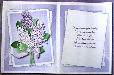 Incert A5 Lilac Time  by Selina Dittmann