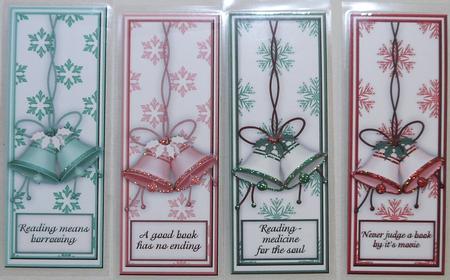 Christmas Bells Bookmarks by Selina Dittmann
