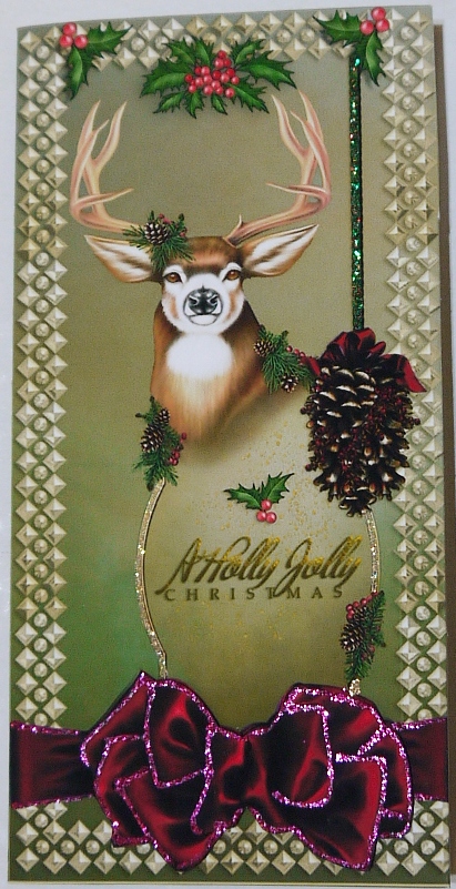 A Holly Jolly Money Card by Selina Dittmann