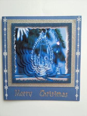 Crystal Christmas Bauble Topper by Selina Dittmann