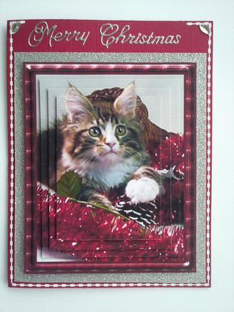 Pretty Christmas Kitten Pyramid by Selina Dittmann