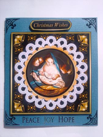 Mary and Baby Jesus Topper by Selina Dittmann