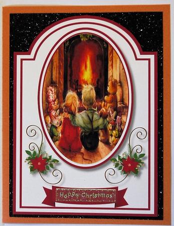 Children Round the Christmas Fire , Pyramid  by Selina Dittmann