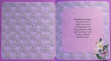 Butterfly Friend Insert by Selina Dittmann