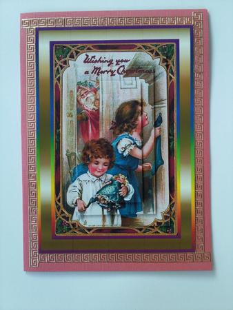 Christmas Eve Vintage Pyramid Topper by Selina Dittmann