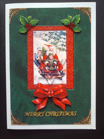 Santa Sleighing with the Kids by Selina Dittmann
