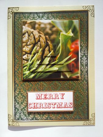 Christmas Pine Cone Quick Card by Selina Dittmann