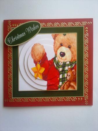The Christmas Bear Merry Christmas by Selina Dittmann