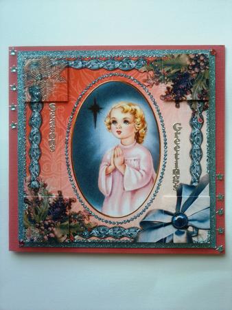Angel Prayer Ice 8inch Picture Sheet by Selina Dittmann