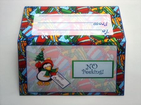 Presents and Penguin Money Wallet by Selina Dittmann