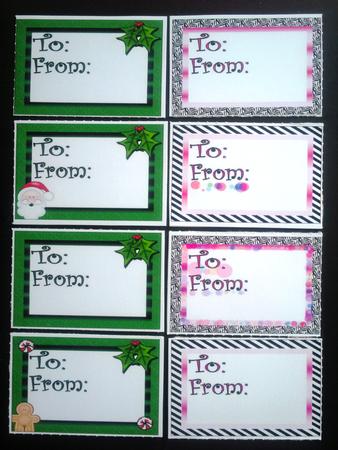 Mixed Gift Tags by Selina Dittmann