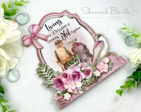 Eternal Love 3 XL Shaped Card Kit by Shannah Bartle