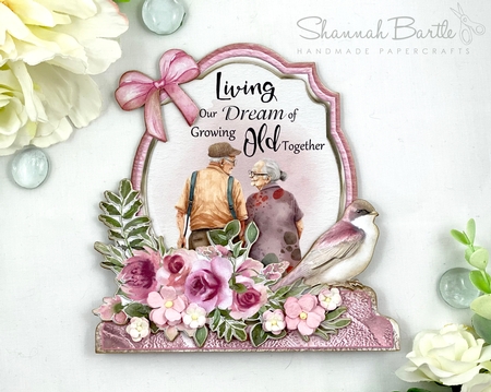 Eternal Love 3 XL Shaped Card Kit by Shannah Bartle