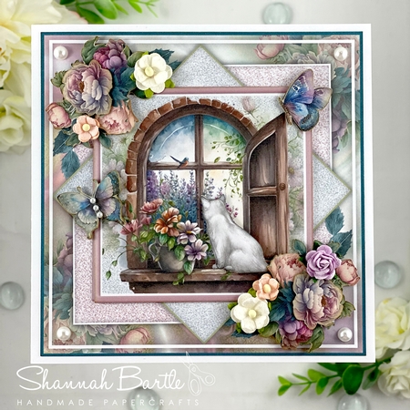 The Cottage Window Mini Page Kit by Shannah Bartle