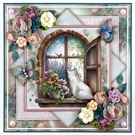 The Cottage Window Mini Page Kit by Shannah Bartle