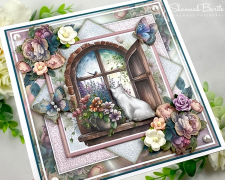 The Cottage Window Mini Page Kit by Shannah Bartle