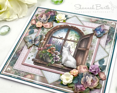 The Cottage Window Mini Page Kit by Shannah Bartle