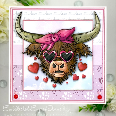 VALENTINE COW by Shannah Bartle