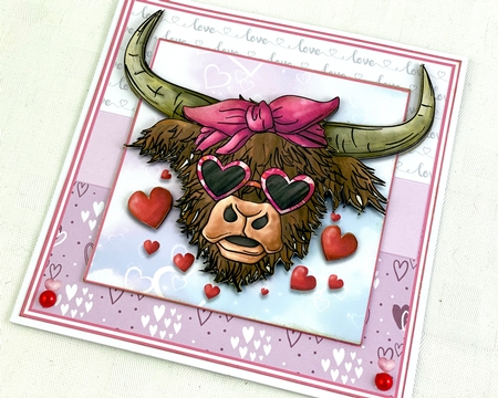 VALENTINE COW by Shannah Bartle